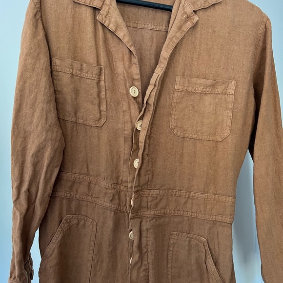 Mate The Label Brown Jumpsuit - Picture 3 of 10